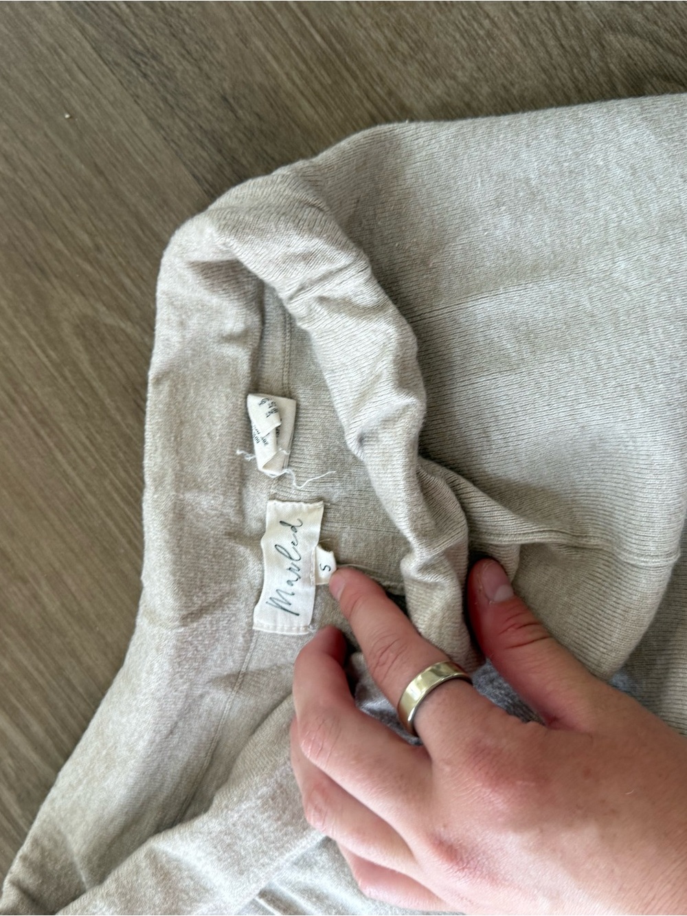 MARLED cropped sweater pants S - Picture 8 of 9